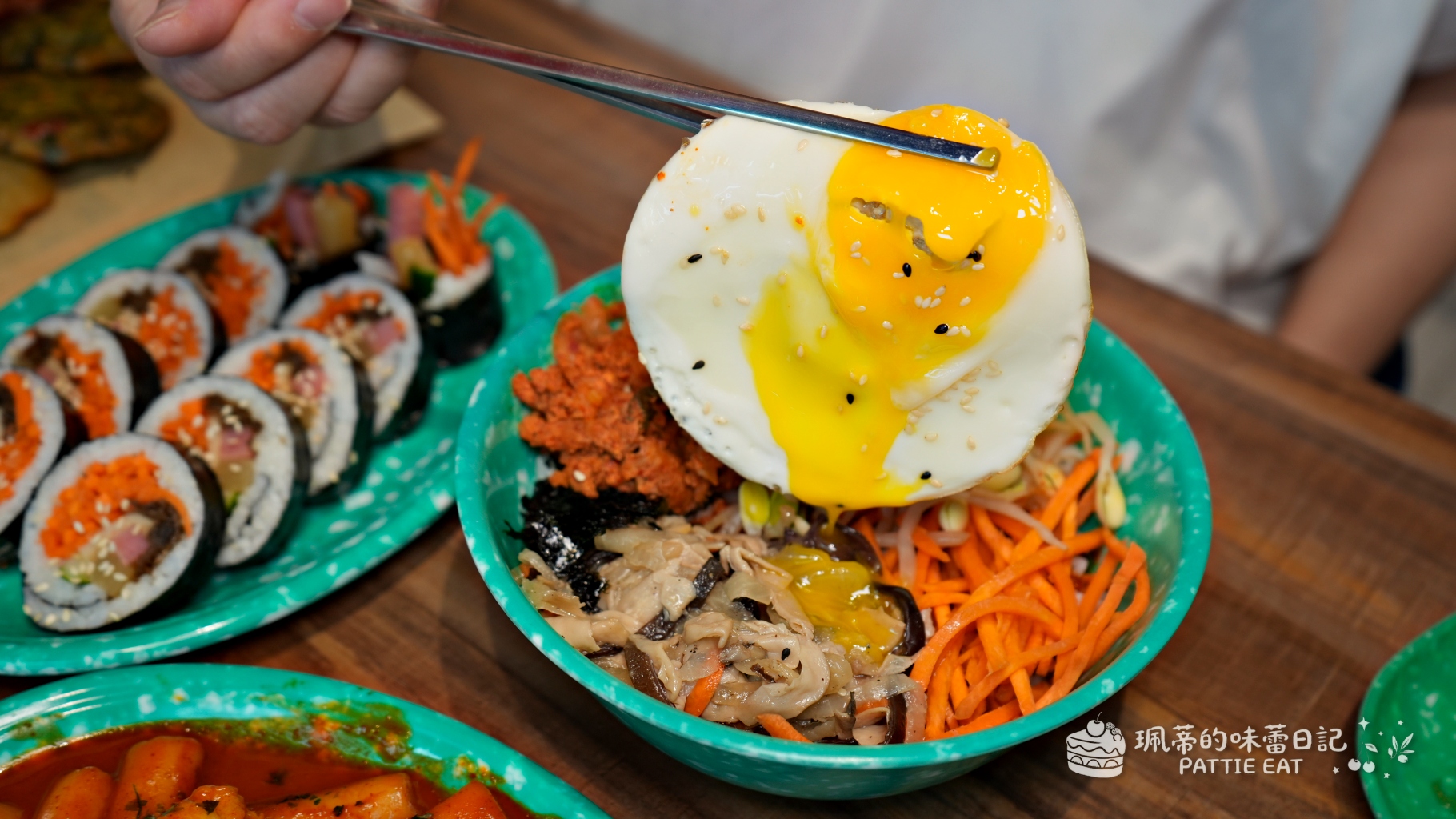 板橋美食推薦 家常飯朴老師板橋新埔店｜新埔捷運站、致理科大韓式料理 超牽絲辣炒年糕與迷你煎餅超澎湃！內附菜單 @珮蒂的味蕾日記