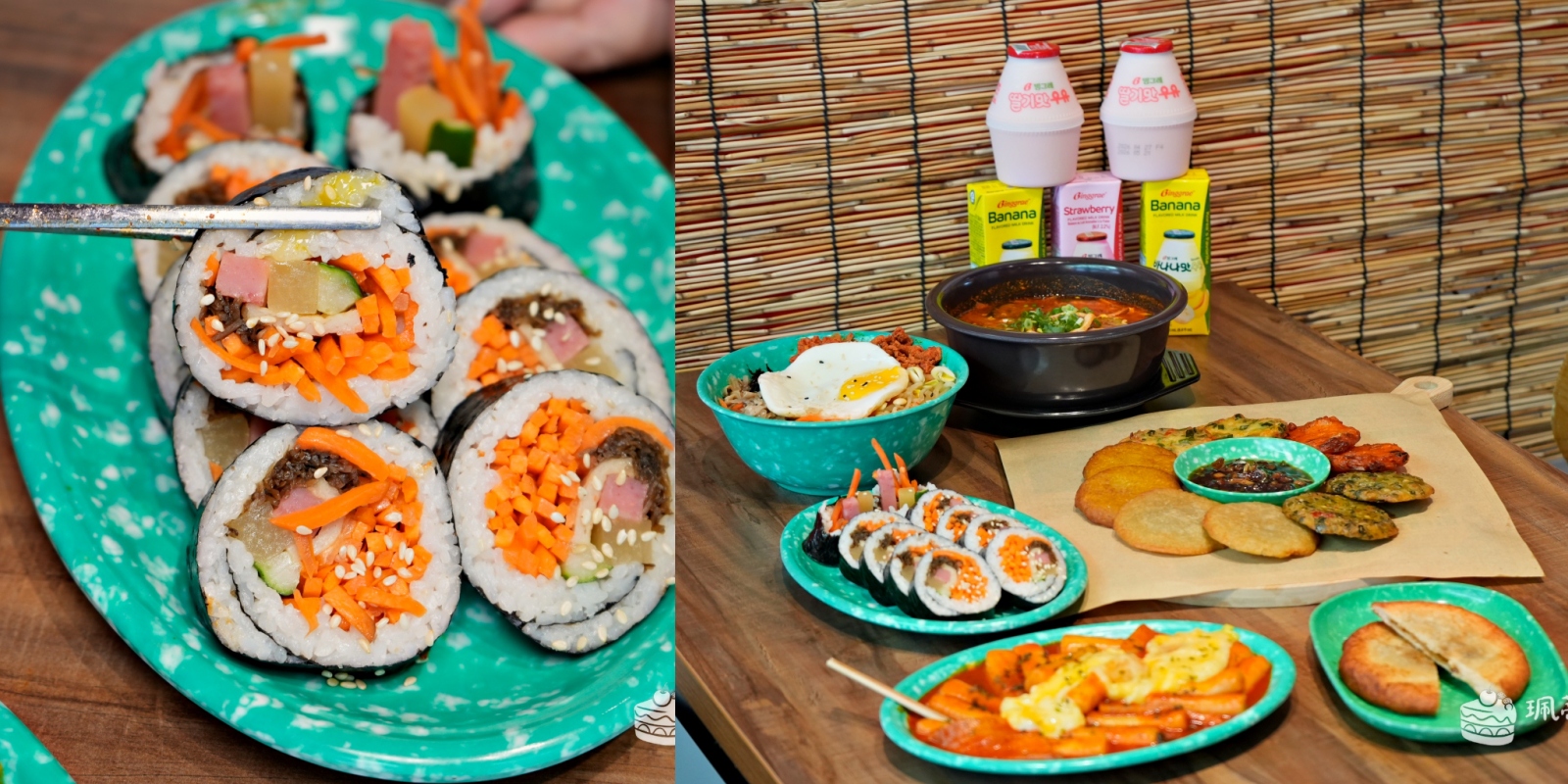 板橋美食推薦 家常飯朴老師板橋新埔店｜新埔捷運站、致理科大韓式料理 超牽絲辣炒年糕與迷你煎餅超澎湃！內附菜單 @珮蒂的味蕾日記
