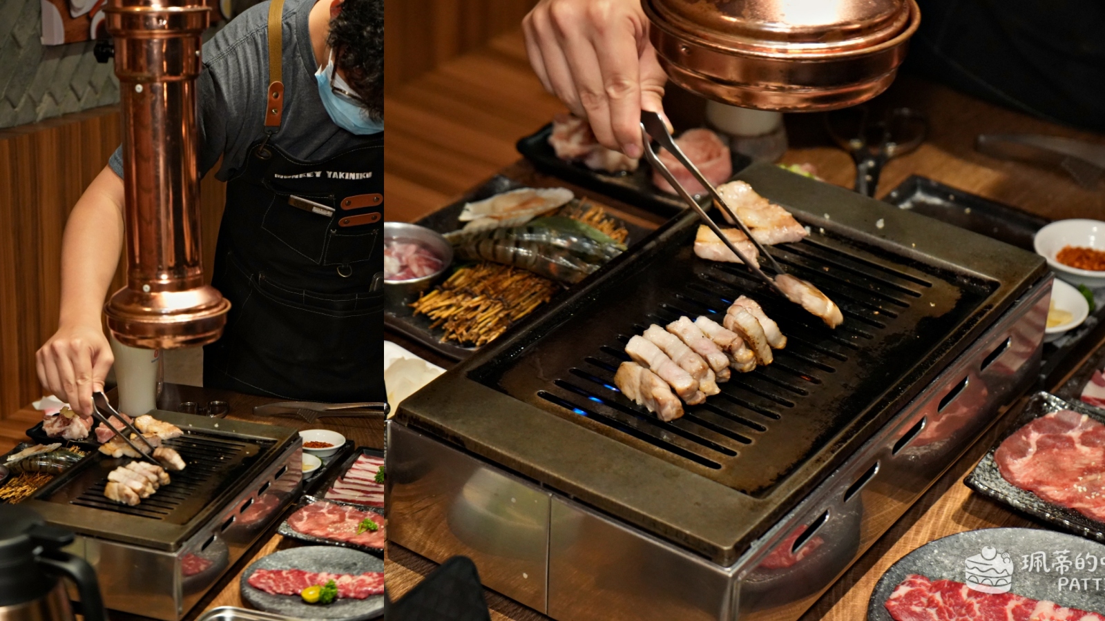 板橋美食 猴子燒肉｜板橋必吃高CP值燒肉 16道雙人和牛套餐 平價又大份量 聚餐慶生餐廳推薦 @珮蒂的味蕾日記