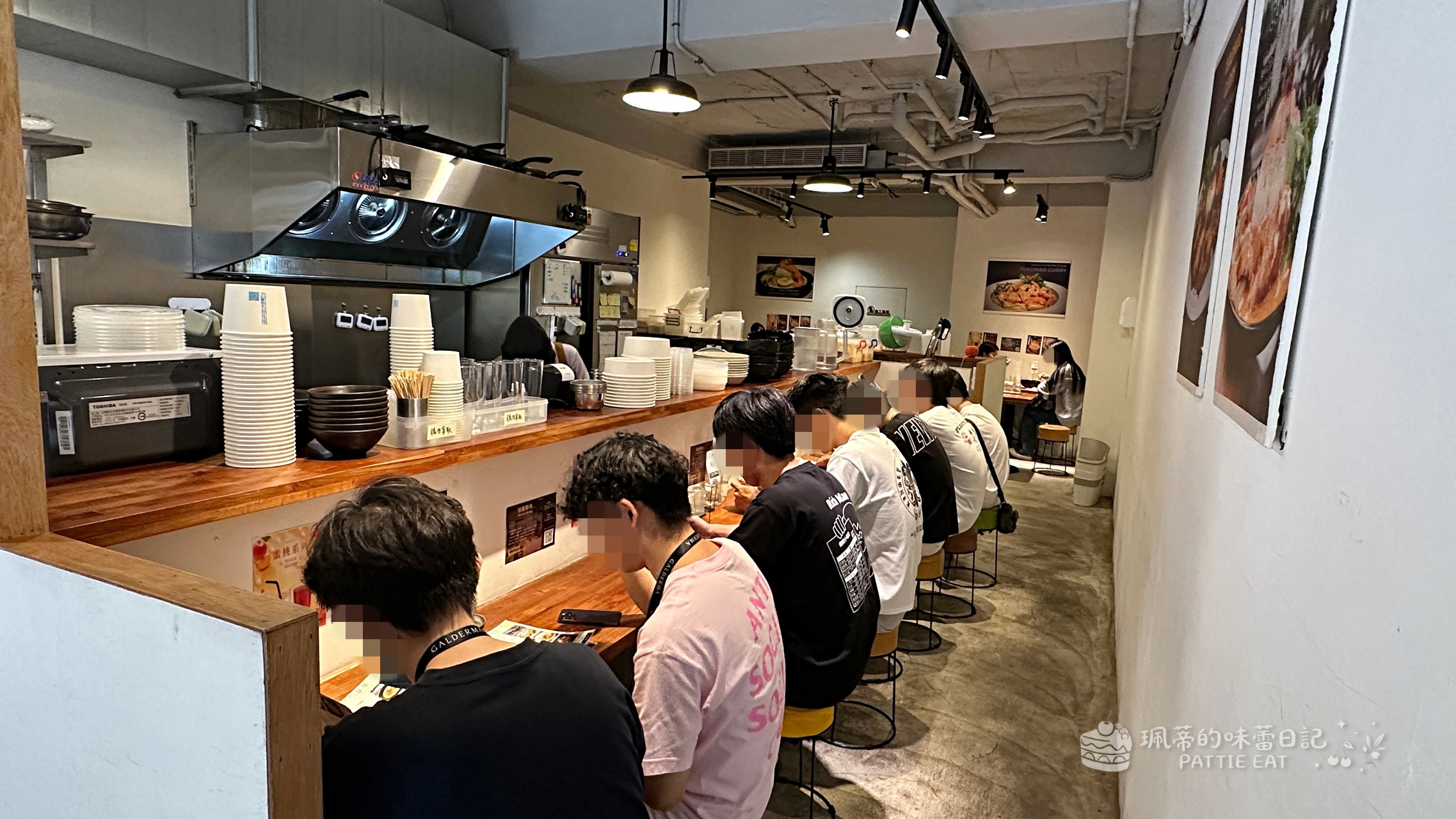 大同區美食推薦 笑貓咖哩｜台北車站、中山站平價好吃無水咖哩 超可愛貓咪布丁 @珮蒂的味蕾日記