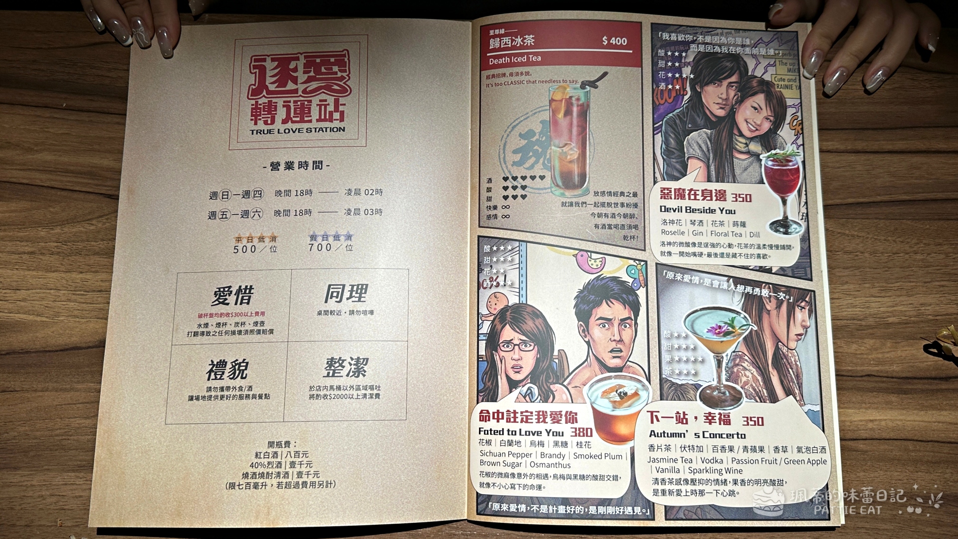 中山站美食推薦 逐愛轉運站｜適合約會慶生的復古閣樓餐廳 餐酒館 內附最新菜單 @珮蒂的味蕾日記