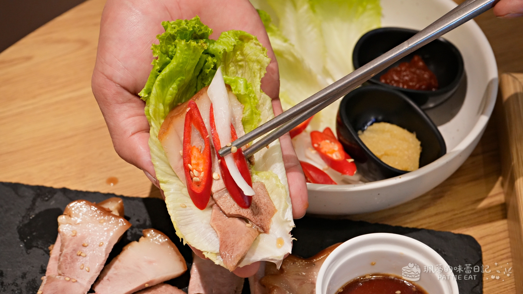板橋美食推薦 知滿Cafe｜捷運板橋站高評價韓式料理 全新開幕環境漂亮的聚餐餐廳 @珮蒂的味蕾日記