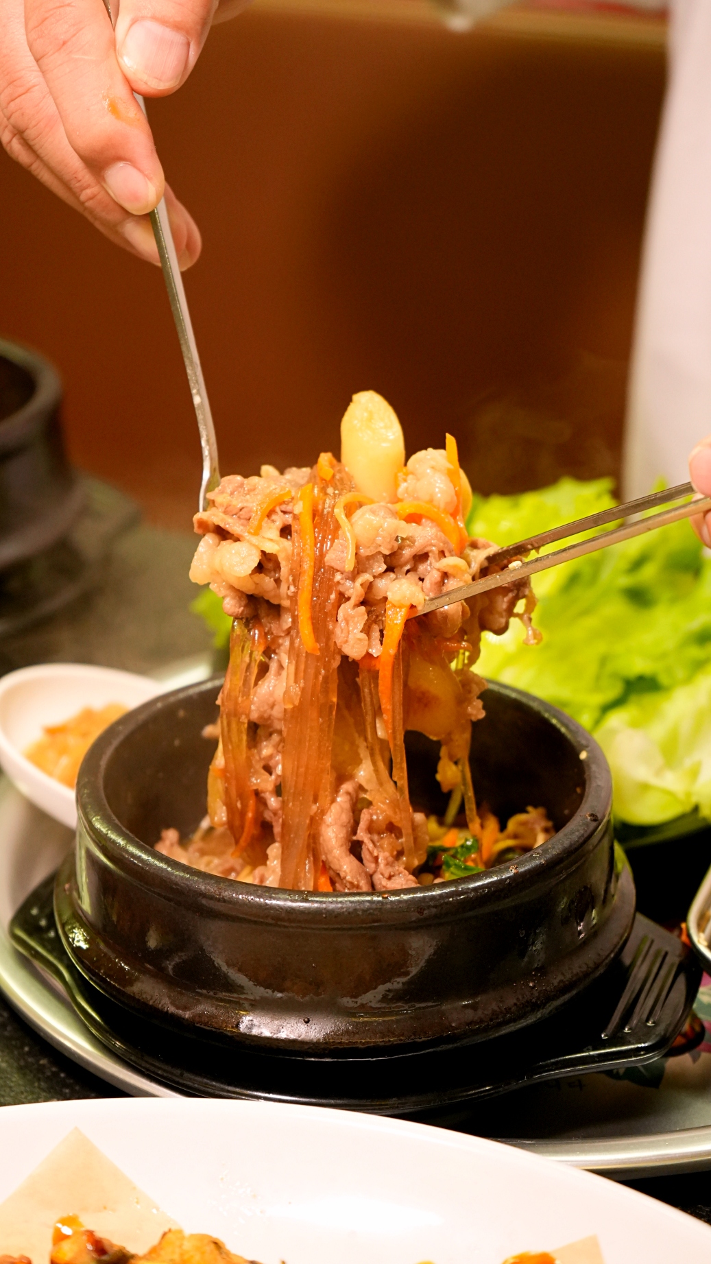 中和美食推薦 豆浦두포 豆腐鍋專賣｜捷運景安站平價韓式料理 小菜、飲料、冰淇淋吃到飽 @珮蒂的味蕾日記
