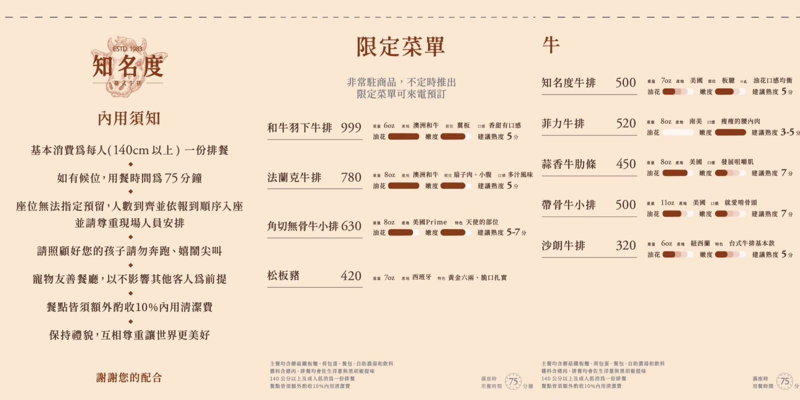 中永和美食,知名度牛排,新北餐廳,捷運南勢角站美食,中和區美食,中和區餐廳,新北牛排館,新北美食推薦,中和牛排館 @珮蒂的味蕾日記